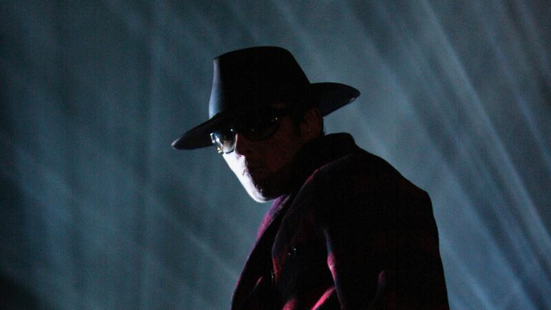 Scott Weiland, frontman of Stone Temple Pilots, performs at the tenth annual Voodoo Experience...